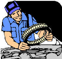 Drawing:  automobile mechanic